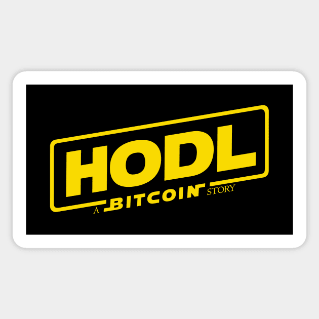 HODL - Bitcoin story Sticker by artpol